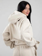 Women's Oversized Hoodie and Jogger Set | Soft Cotton, Casual Comfort 2
