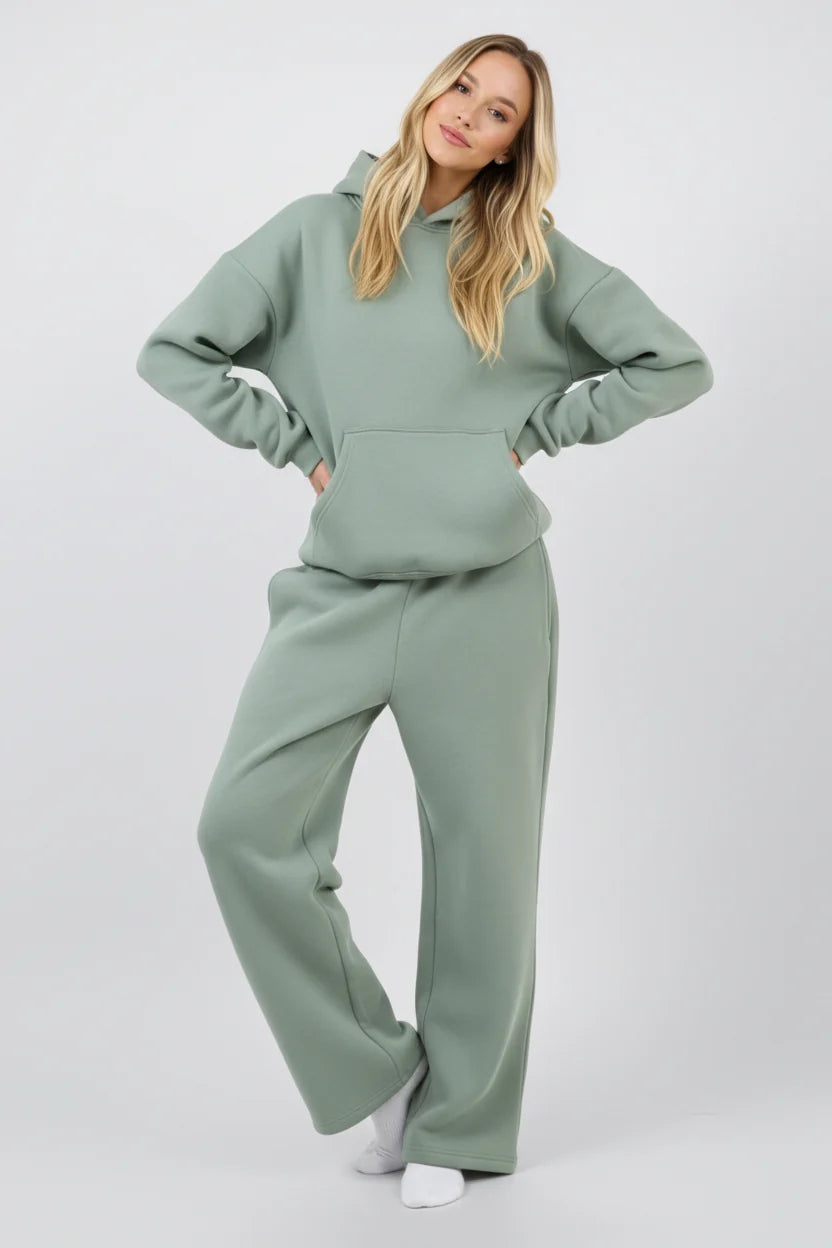Women's Oversized Hoodie and Jogger Set | Soft Cotton, Casual Comfort 5