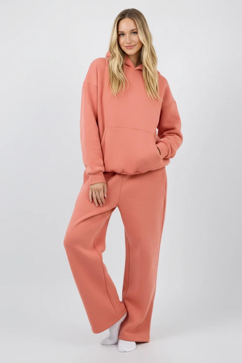 Women's Oversized Hoodie and Jogger Set | Soft Cotton, Casual Comfort 8