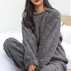 Women's Pajama Sets | Fluffy Fabric, Relaxed Fit 1