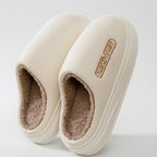 Women's Platform Clog Slippers | Plush Lining, Closed-Toe Design, Thick Sole 0