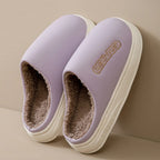 Women's Platform Clog Slippers | Plush Lining, Closed-Toe Design, Thick Sole 3