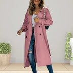 Women's Trench Coat | Double-Breasted, Mid-Length, Regular Fit 1