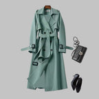 Women's Trench Coat | Knee-Length, Loose Fit, Elegant Tailoring 4