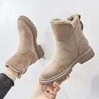 Women's Winter Boots | Faux-Fur Lined, Slip-On, Suede Finish 5