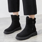 Women's Winter Boots | Faux-Fur Lined, Slip-On, Suede Finish 6