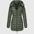 Women's Winter Coat | Slim-Fit Parka with Detachable Hood 0