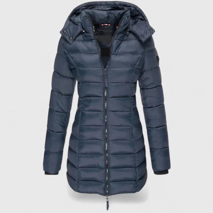 Women's Winter Coat | Slim-Fit Parka with Detachable Hood 6