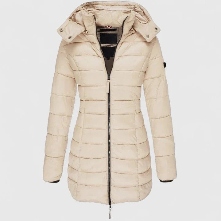 Women's Winter Coat | Slim-Fit Parka with Detachable Hood 7