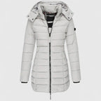 Women's Winter Coat | Slim-Fit Parka with Detachable Hood 8