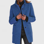 Women's Wool Trench Coat | Elegant Classic Cut, Warm Winter Layer 1