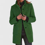 Women's Wool Trench Coat | Elegant Classic Cut, Warm Winter Layer 5