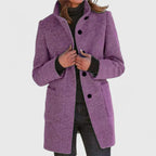 Women's Wool Trench Coat | Elegant Classic Cut, Warm Winter Layer 7